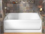 Alcove Bathtub Buy Kohler Bancroft Alcove 60" X 32" soaking Bathtub & Reviews