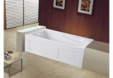 Alcove Bathtub Deep Shop 60 X 32 Inches Acrylic Deep soak Alcove Bathtub