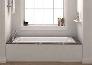 Alcove Bathtub Lengths Fine Fixtures Drop In 54" X 30" soaking Bathtub & Reviews