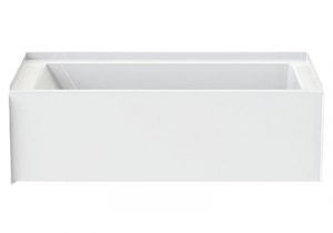 Alcove Bathtub Lowes A2 60 In White Acrylic Rectangular Right Hand Drain Alcove