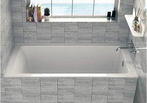 Alcove Bathtub Modern Drop In or Alcove 32" X 60" soaking Bathtub & Reviews