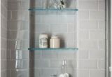 Alcove Bathtub Nook Ideas Beautiful Serene Bathroom are the Glass Shelves In the