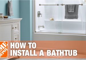 Alcove Bathtub Replacement Bathtub Replacement How to Install A Bathtub