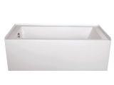 Alcove Bathtub Right Hand Drain Hydro Systems Sydney 60 In Right Hand Drain Rectangular