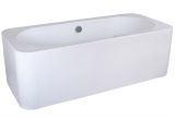Alcove Bathtub Sizes Modern White Rectangular Kiran Drop In Alcove Bathtub