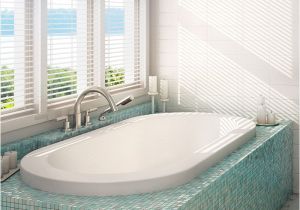 Alcove Bathtub with Jets Alcove Tulipe 5 Bathtub