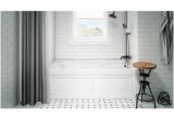 Alcove Bathtub with Jets Jacuzzi Cts6036wlr2hxw White 60" X 36" Cetra Three Wall