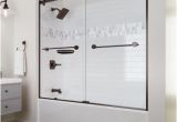 Alcove Bathtub with Surround Delta Upstile Semi Customizable Shower Collection – Bath