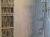Alcove Bathtub with Surround Small Alcove Shower Tub with Malta Gray Porcelain Tile