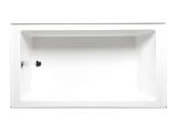 Alcove Bathtubs 60 X 30 Americh Turo 60" X 30" Alcove Tile In soaking Bathtub