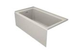 Alcove Bathtubs 60 X 36 Jacuzzi Lns6036blxxxxw Linea 60" X 36" Acrylic soaking