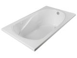 Alcove Bathtubs 60 X 36 Proflo Pfs6036awh White 60" X 36" Drop In or Alcove