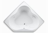 Alcove Bathtubs at Lowes Kohler 54 In X 54 In Alcove Whirlpool with Integral Flange