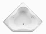 Alcove Bathtubs at Lowes Kohler 54 In X 54 In Alcove Whirlpool with Integral Flange
