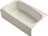 Alcove Bathtubs for Sale Shop Kohler K 746 Seaforth 54" Enameled Cast Iron soaking