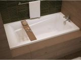 Alcove Bathtubs soaking Maax Exhibit 60" X 32" Acrylic Alcove Bathtub with Tiling