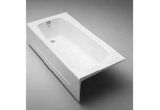 Alcove toto Bathtubs toto Fby1715lpno 01 Enameled Cast Iron Bathtub 65 3 4 Inch