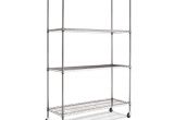 Alera Wire Shelving Garment Rack Costco Costco or Amazon Alera 4 Shelf Wire Shelving Rack 48 X 18 72