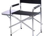 Aluminum Camping Chairs Convenience Boutique Camping Aluminum Folding Chair with Side Table