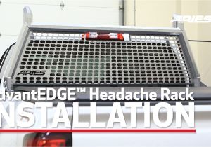 Aluminum Headache Rack with Lights Aries Advantedgea Install Headache Rack 1110204 On Chevy Silverado