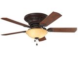 Amazon Ceiling Fans with Lights Lynstead 52 In Specialty Bronze Flush Mount Indoor Residential