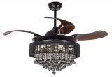 Amazon Ceiling Fans with Lights Parrot Uncle Ceiling Fans with Lights 46 Modern Black Ceiling Fan