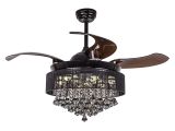 Amazon Ceiling Fans with Lights Parrot Uncle Ceiling Fans with Lights 46 Modern Black Ceiling Fan