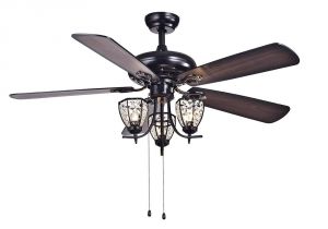 Amazon Ceiling Fans with Lights Warehouse Of Tiffany Cfl 8166bl Mirabelle Black 52 Inch 3 Light