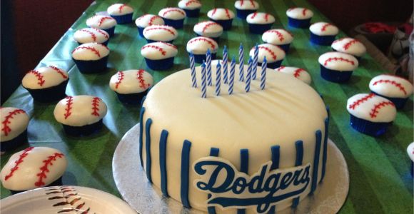 Angels Baseball Cake Decorations Dodger Cake Cupcakes Cake Decorating Pinterest Dodgers Cake