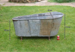 Antique Bathtubs Uk Antique Galvanized Bath Old Metal Bath Washing Tub Vintage