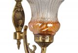 Antique Brass Lamps Value Fos Lighting Lustrous Single Antique Brass Wall Light Buy Fos