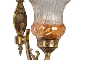 Antique Brass Lamps Value Fos Lighting Lustrous Single Antique Brass Wall Light Buy Fos