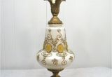 Antique Brass Lamps Value Vintage 1950s Hollywood Regency Flower Glass Marble Brass Table Lamp
