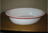 Antique Enamel Baby Bathtub Vintage 40s Enamelware Baby Bath Tub 18 X 14 Oval