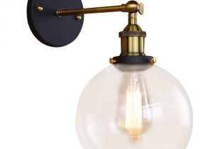 Antique Lamp Stores Near Me Baycheer Hl416426 Vintage Industrial Edison Style Finish Round Glass