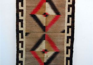 Antique Navajo Rugs Value Old Native American Child S Navajo Rug southwest Saddle Blanket Eye