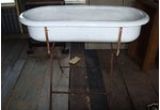 Antique Porcelain Baby Bathtub Rare Antique Porcelain Baby Bath Tub 18×40 Exclnt Nr