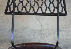 Antique Sewing Chair with Storage Antique Singer Swivel Bar Stool W Footrest Industrial Cast Iron