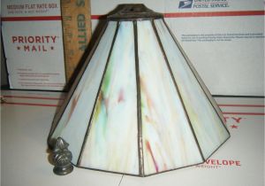Antique Stained Glass Lamps for Sale Vintage Stained Glass Lamp Shade 43 60 Picclick