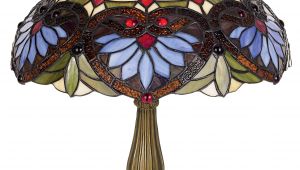 Antique Tiffany Lamp Parts Tiffany Style Heart Pattern 22 High Table Lamp Tiffany Style