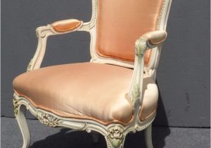 Antique White Accent Chair Details About Beautiful Vintage French Provincial White
