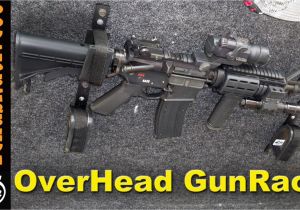 Ar 15 Gun Rack for Utv Overhead Gun Rack for Your Truck by Rugged Gear Review Youtube