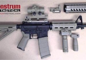 Ar 15 Tactical Light Flat Dark Earth Ar 15 with Magpul Monstrum Tactical Parts Youtube