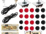 Arcade button Light Switch Joystick Push button Zero Delay Arcade Game Diy Kit for Mame Sale