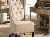 Archibald Leather Accent Chair Baxton Studio Vincent Beige Fabric Upholstered Accent