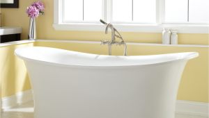 Are Bathtubs Acrylic 72" Shai Bateau Acrylic Freestanding Tub Bathtubs Bathroom