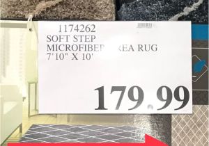 Area Rugs at Costco 7 10 X 10 Beige soft Step Microfiber Rug at Costco On Sale