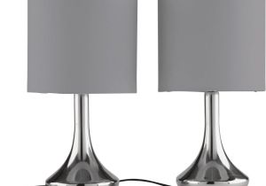 Argos touch Lamp Bulbs Buy Colourmatch Pair Of touch Table Lamps Smoke Grey at Argos Co