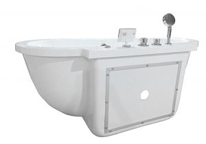 Ariel Bath Whirlpool Bathtub Ariel Bath 71" X 37" Whirlpool Bathtub & Reviews