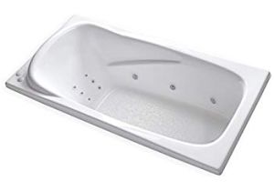 Ariel Bt 150150 Whirlpool Bathtub Carver Tubs at7136 Hygienic Aqua Massage 12 Jet